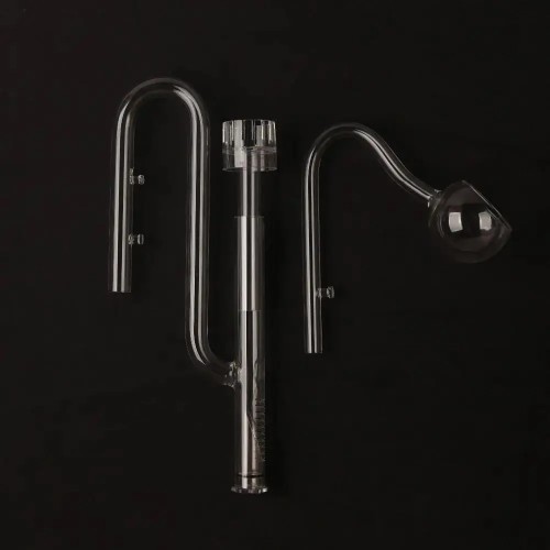 Aquapro Poppy Premium Glass Pipe 16mm Dış Filtre Cam Emiş Basış