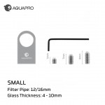 Aquapro Alüminyum Metal Pipe Holder S Tutucu (12/16mm)