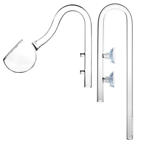 Aquapro Poppy Glass Pipe 16mm Dış Filtre Cam Emiş Basış