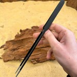 Karbon Kaplama Düz Uçlu Bitki Maşası (Cımbız) - 25cm