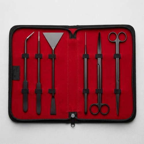 Bitki Ekipmanları Makas Cımbız 5'li Set