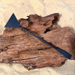 Karbon Kaplama Kum Düzeltme Aparatı (Spatula) - 25cm