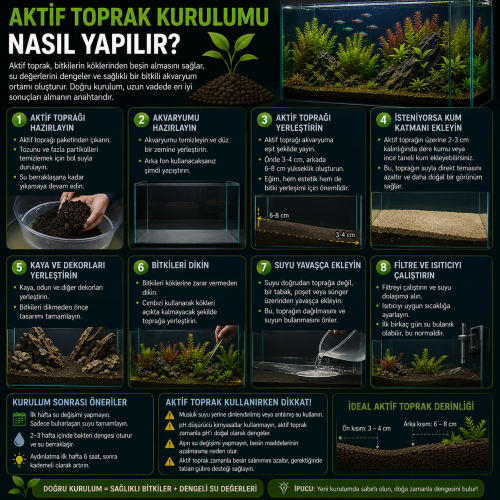 Aktif Toprak Kurulumu Nasıl Yapılır?