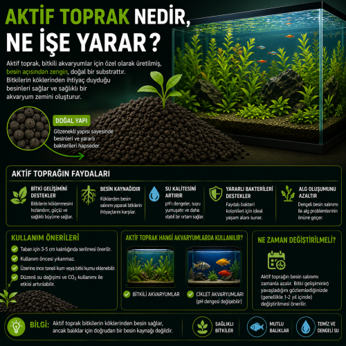 Aktif Toprak Nedir, Ne İşe Yarar?