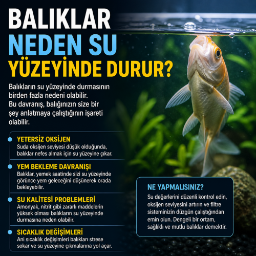 Balıklar Neden Su Yüzeyinde Durur?