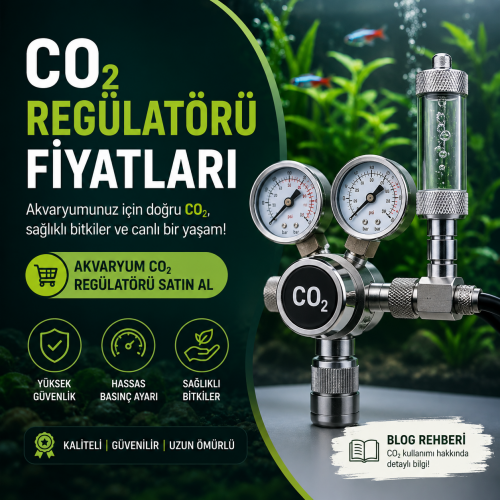 CO2 Regulatoru Fiyatlari | Akvaryum CO2 Regulatoru Satin Al