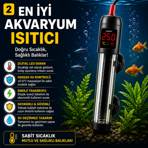En İyi Akvaryum Isıtıcı 2026