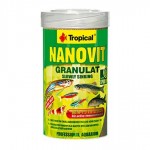 Tropical NanoVit Granulat 100 ml / 70 gr Mikro Granül Balık Yemi