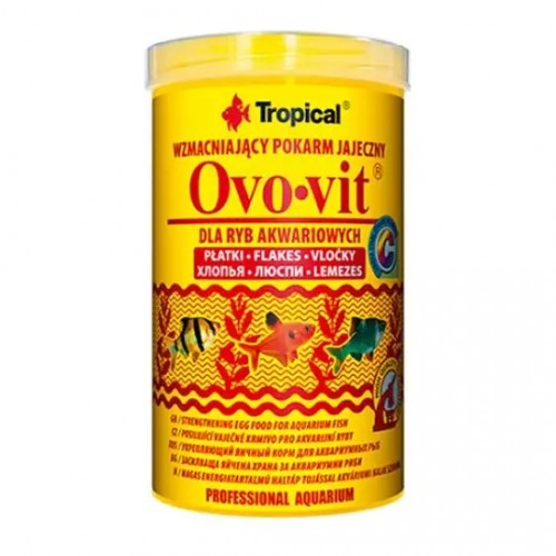 Tropical Ovo-Vit 100 ml / 20 gr Yumurta Katkılı Pul Balık Yemi