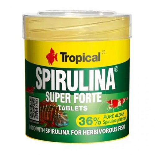 Tropical Super Spirulina Forte Tablets 50 ml / 36 gr