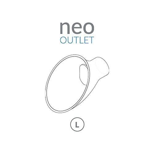 Aquario Neo Outlet L  17mm Lily Pipe