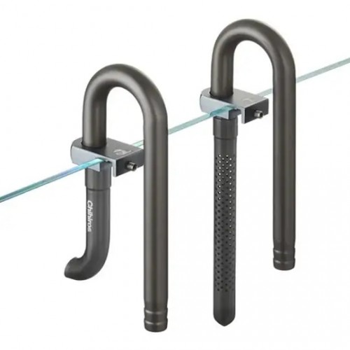 Chihiros Metal Jet Pipe Pro Set Black L 16-22mm