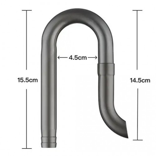 Chihiros Metal Jet Pipe Pro Set Black L 16-22mm