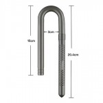 Chihiros Metal Jet Pipe Pro Set Black M 12-16mm