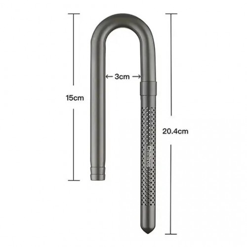 Chihiros Metal Jet Pipe Pro Set Black M 12-16mm