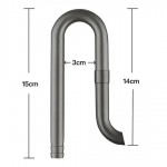 Chihiros Metal Jet Pipe Pro Set Black M 12-16mm
