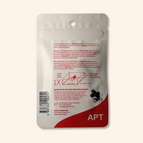 The 2HR Aquarist APT Jazz Kapsül Gübre 18 Adet