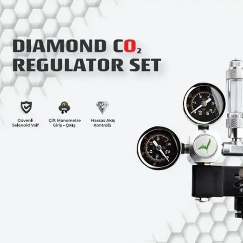 Diamond Co2 Selenoid Regülatör